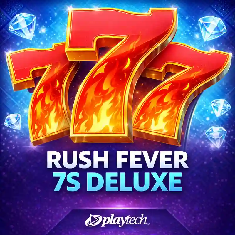 Rush Fever 7s Deluxe Slot Game Interface
